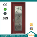 Customize Solid Wooden Interior Patio Door with Glasses